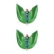 thumbnail image 2 of Inteprter Ala de danza del vientre Disfraces para adultos Mujeres Accesorios de baile para actuaciones Carnaval Espectáculos Festivales Verde 2piezas, 2 of 6