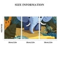 thumbnail image 3 of Shadudu Elephant Canvas Wall Art Set of 3 for Living Room Bedroom Office Decor, 12x16 Inches Each 12"x16"x3pcs, 3 of 6