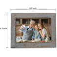 thumbnail image 5 of MY VINTAGE FINDS Rustic Photo Frame Distressed Wood Picture Frame | Gray -5 x 7, 5 of 7