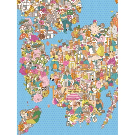 City of Dreamers, a 1000-piece Puzzle by New York Puzzle Co