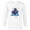 White, variant on Marvel Black Panther Family Party Dad of the Birthday Girl - Long Sleeve T-Shirt for Men - Customized-White