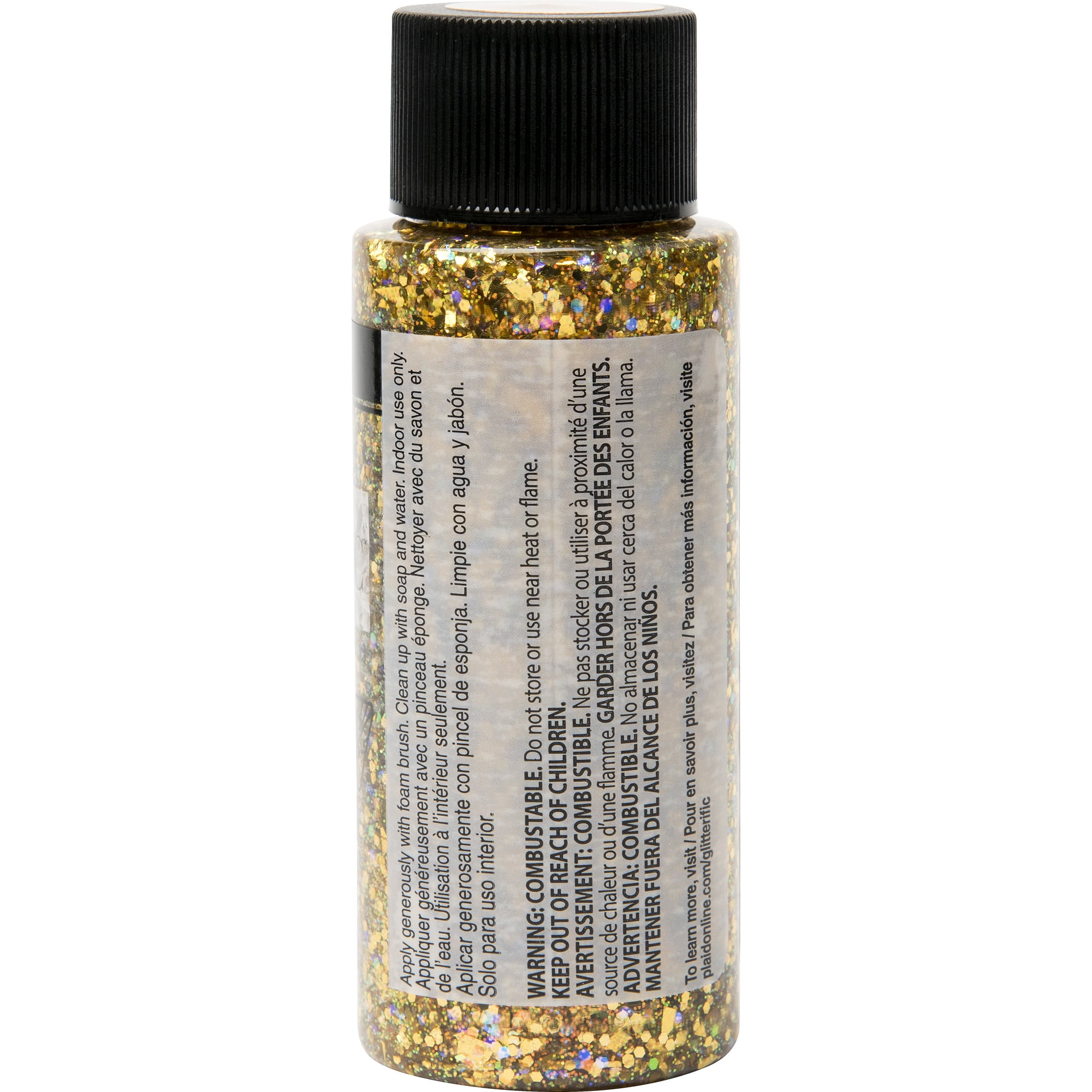  FolkArt Glitterific Fine Assorted Acrylic Craft Paints, Fine  Gold 2 fl oz Premium Acrylic Paint With Glitter Finish, Perfect For Easy To  Apply DIY Arts And Crafts, 11863 : Arts, Crafts