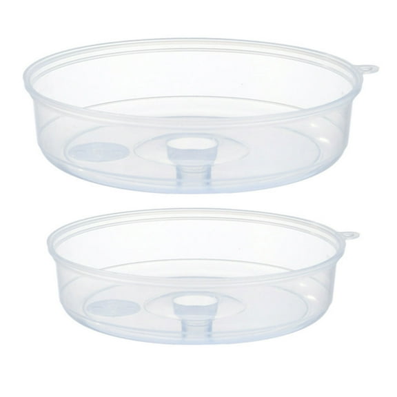 PAMINGONO Food Preservation Cover Round 2Set 9.1x9.1x2. Restaurant Use