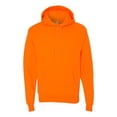 thumbnail image 1 of Sudadera con capucha Hanes Pullover EcoSmart para hombre, naranja de seguridad, pequeña Hanes P170, 1 of 1