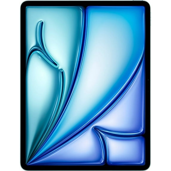 Restored Apple 13-inch iPad Air 6th Generation 128GB with M2 Chip Wi-Fi + Cellular MV6R3LL/A Blue (Refurbished)
