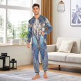 thumbnail image 5 of IAUYY Unisex Adult Onesie Pajamas Ultra-Soft Crystal-Soft Fabric, Halloween Adult Onesie Pajamas Adults,With a Zipper Plus Size Onesie Pajamas, The Butterfly Rest, 5 of 6