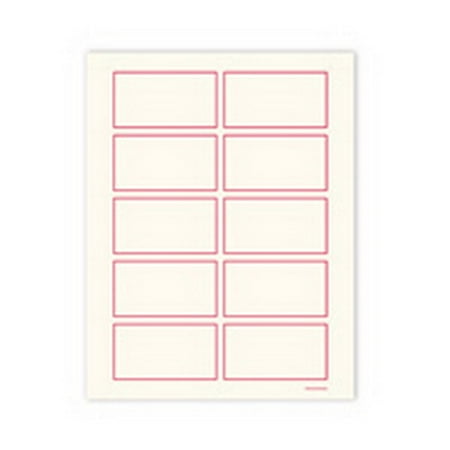 Gartner Studios 78465 Red Border Business Cards 250 Count