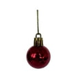 thumbnail image 3 of Lksixu 60 Pcs Christmas Balls Ornaments for Xmas Tree, Christmas Decorations 1.2" Mini Glitter Polished Decorative Balls with Rope, Shatterproof Christmas Tree Hanging Baubles for Holiday Party, 3 of 7