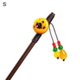 thumbnail image 2 of Eoperou Beads Flower Decor Tassel Hair Stick Vintage Wood Chinese Hair Chopstick Hair Accessories, 2 of 8
