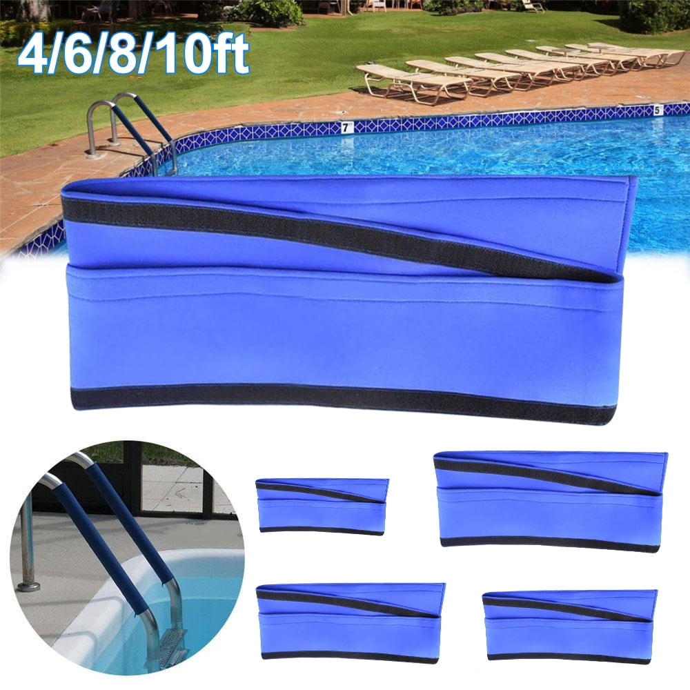 Blue Grip for Pool Handrails Swimming Pool Hand Rail Cover, Inground