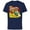 Navy, variant on Marvel Eat The Universe X-Men Iceman Telepathic Tonic - Short Sleeve Cotton T-Shirt for Adults - Customized-Natural