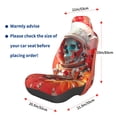 thumbnail image 3 of Wukai Space Skeleton Art Full Set Car Seat Covers with Soft Padding Universal Auto Front Seats Protector and Cushion Mat, 3 of 5