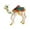 White, variant on Jewelry Box Tiny Cute Camel Figurine Collectible Ornament Gold Zinc Alloy Material for Home Decor Women Girls