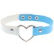thumbnail image 1 of Collar con forma de corazón de melocotón de cuero sintético negro para mujer, estilo japonés, estilo punk, estilo harajuku, para discoteca, para chica suave, 1 of 6