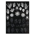 thumbnail image 2 of Nail Sticker Horror Pattern Strong Stickiness Non-Fading Self Adhesive Removable Decorative PVC Halloween Style DIY Nail Art Stickers Ornament Nail Supplies, 2 of 4