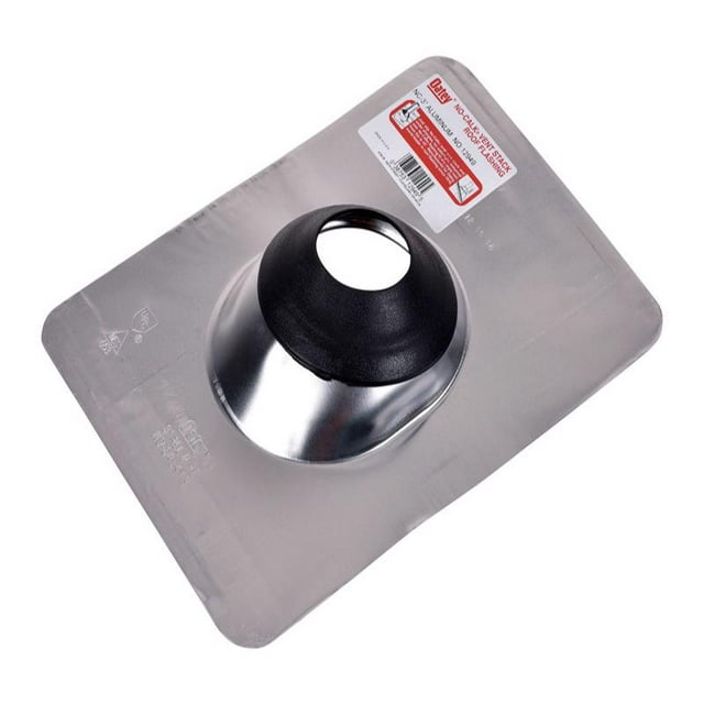 Roof Flashing Oatey Anti-Calk de aluminio, 11 x 37 cm, color plateado (paquete de 6)
