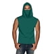 thumbnail image 2 of mfyjkho Tops Deportivos Para Mujer, Camiseta Unisex De Verano Informal De Color Liso Sin Mangas Con Capucha Y Protector Solar De Seda Helada Con Mascarilla Tops Para Hacer Ejercicio M, 2 of 8