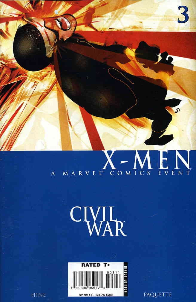 Cover of Civil War: X-Men #3