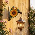 thumbnail image 4 of Aoznliie Wall Hooks, Decorative Metal Wall Hooks with Cute Animal Flower Patterns, Rustproof Iron Hangers for Plant Baskets Lanterns, 9x8 in, 4 of 6