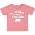 thumbnail image 3 of Inktastic Life's Better with Bacon Boys or Girls Baby T-Shirt, 3 of 5