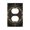 Duplex, variant on Traditional Style Geometric Light Switch Cover Decorator No Device Blank Wall Plate 1-Gang Receptacle Outlet Decor