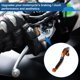 thumbnail image 3 of Palancas de freno y embrague cortas largas para Kawasaki ZZR600 05-09, palanca de freno ajustable de motocicleta, aleación de aluminio, cabeza naranja, mango negro, 3 of 6