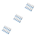 thumbnail image 1 of Wosthever 10 Uds. De pinzas para secar ropa, antideslizantes, multifuncionales, abrazaderas fijas para el hogar, a prueba de viento, pinzas para Type1 NO1, 1 of 6