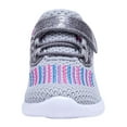 thumbnail image 2 of NEWMALL Toddler Kids Shoes Girls Casual Sport Sneakers(5 Toddler,Grey Peach), 2 of 7