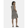 thumbnail image 4 of Time and Tru Women's Flutter Sleeve Mini Dress, Sizes XS-XXXL, 4 of 4
