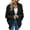 Black, variant on Women's Open Front Batwing Cardigan Fall Cable Knit Long Sleeve Slouchy Sweaters Chunky Cardigan Wrap