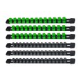 thumbnail image 1 of Socket Organizer, Furenl Socket Organizer Driver Tool Socket Holder Bracket Kit Portable Socket Clip Bracket Driver Plastic Socket Holder Multi-Function Bracket (Without Socket), 1 of 9