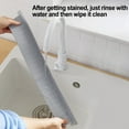 thumbnail image 4 of Silicone Kitchen Sink Splash Guard Anti-Splash Waterproof Protector For Dishwashing Basin Splatter Screen Bar Anti-water Board Shallow gray, 4 of 9