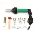 thumbnail image 4 of Kit de soldador de plástico de 1600 W con múltiples boquillas, pistola de soldadura de aire caliente para pisos de PVC, placa de PP, 4 of 14