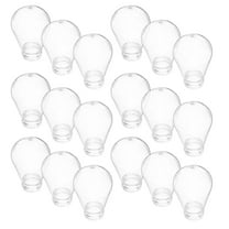 OFFIGAM 30Pcs Lamp Bulb Protectors with High Light Transmittance for String Lights, Party, Holiday, and Festive Decorations