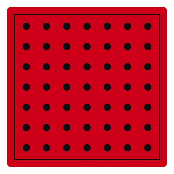 Yokua Trendy Polkas Dot Head Wrap Square Scarf Bandana for Cycling Outdoor Running