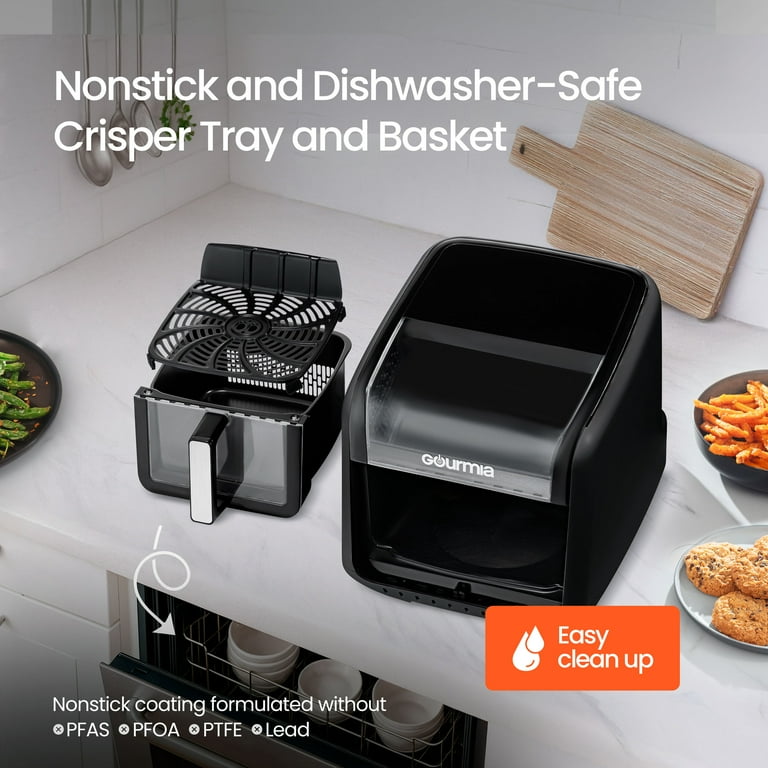 Gourmia Panorama 7-QT Digital Air Fryer w/ Panoramic View