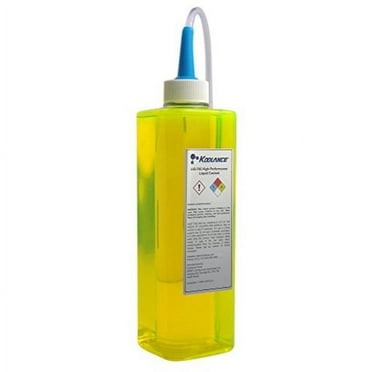koolance liq-702yl-b 702 liquid coolant, high-performance, uv yellow, 700ml (24 fl oz)