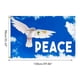 thumbnail image 2 of Bandera de Palomas de la Paz NikouMX 90x150 CM Decoración Colgante, 2 of 8