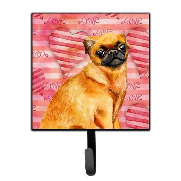 Small Brabant Griffon Love Leash or Key Holder