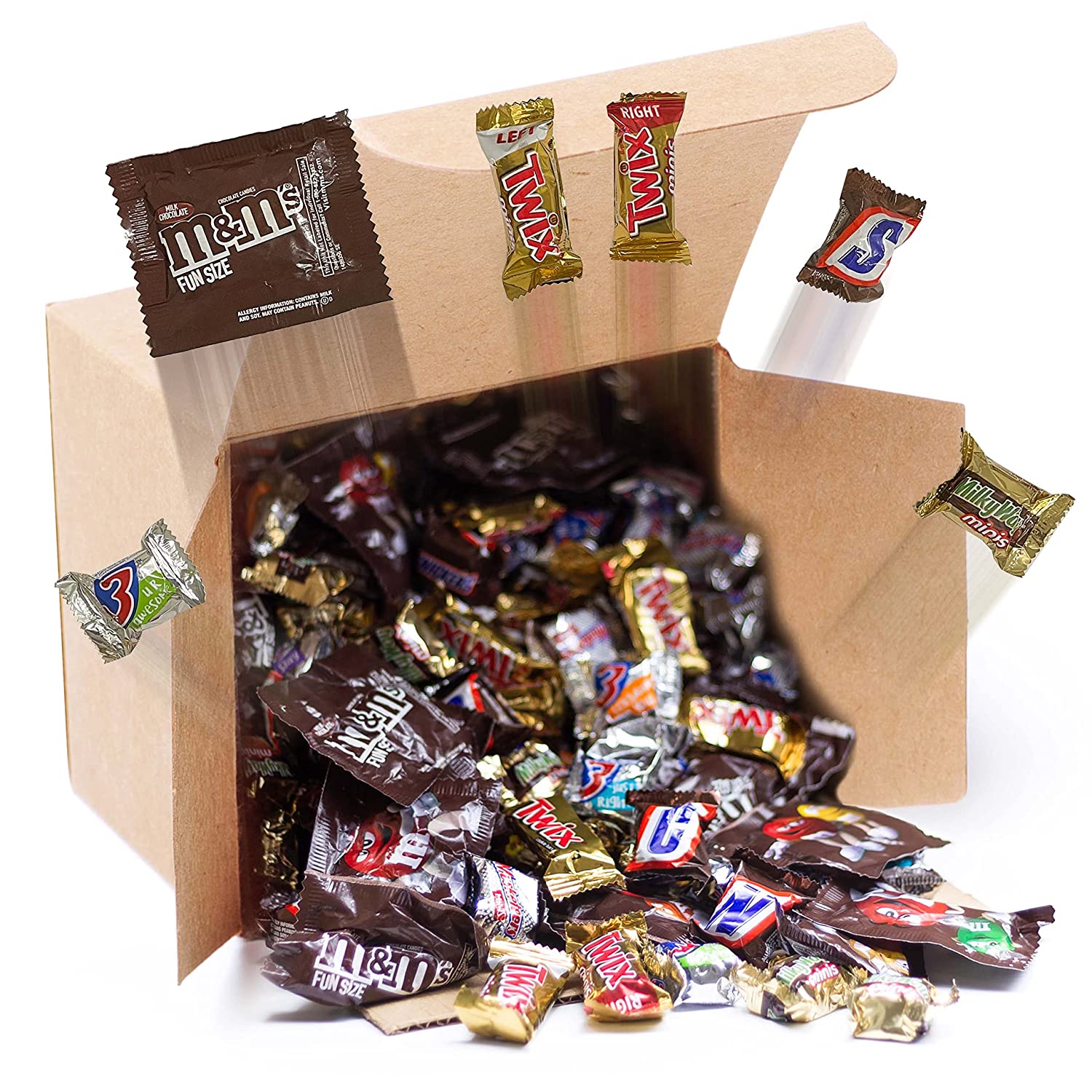 Chocolate Bulk Assortment, Valentine's Day, Includes; Snickers, Twix, M