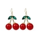 thumbnail image 1 of Pendientes de Agua Dulce Jinwen Arete Colgantes Cherry Hinestone Drop Jewelry Nuevo, 1 of 6