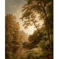 thumbnail image 2 of Richards, William Trost 12x14 White Modern Wood Framed Museum Art Print Titled - June Day, 2 of 4