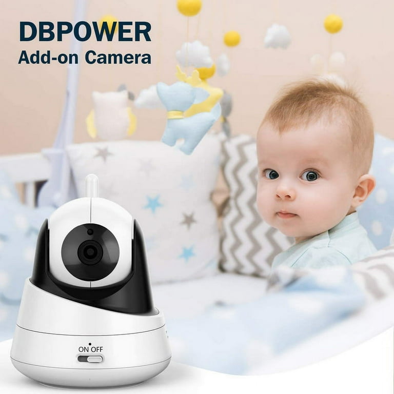 DBPOWER Additional Camera for BOM-X1 Video Baby Monitor System