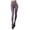 Purple & Cool Grey, variant on Women's Stocking Peacock Tail Print Charming Sheers Seam Tights Pantyhose