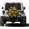 thumbnail image 2 of Sunflower Spare Tire Covers for RV Trailer SUV Truck and Many Vehicle, Wheel Covers Sun Protector Waterproof, 2 of 10
