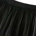 thumbnail image 3 of Kaemgyyd Women's Elegant Skirts Elastic High Waisted a Line Asymmetrical Hem Skirt Loose Flowy Pleated Solid Skirt, 3 of 6