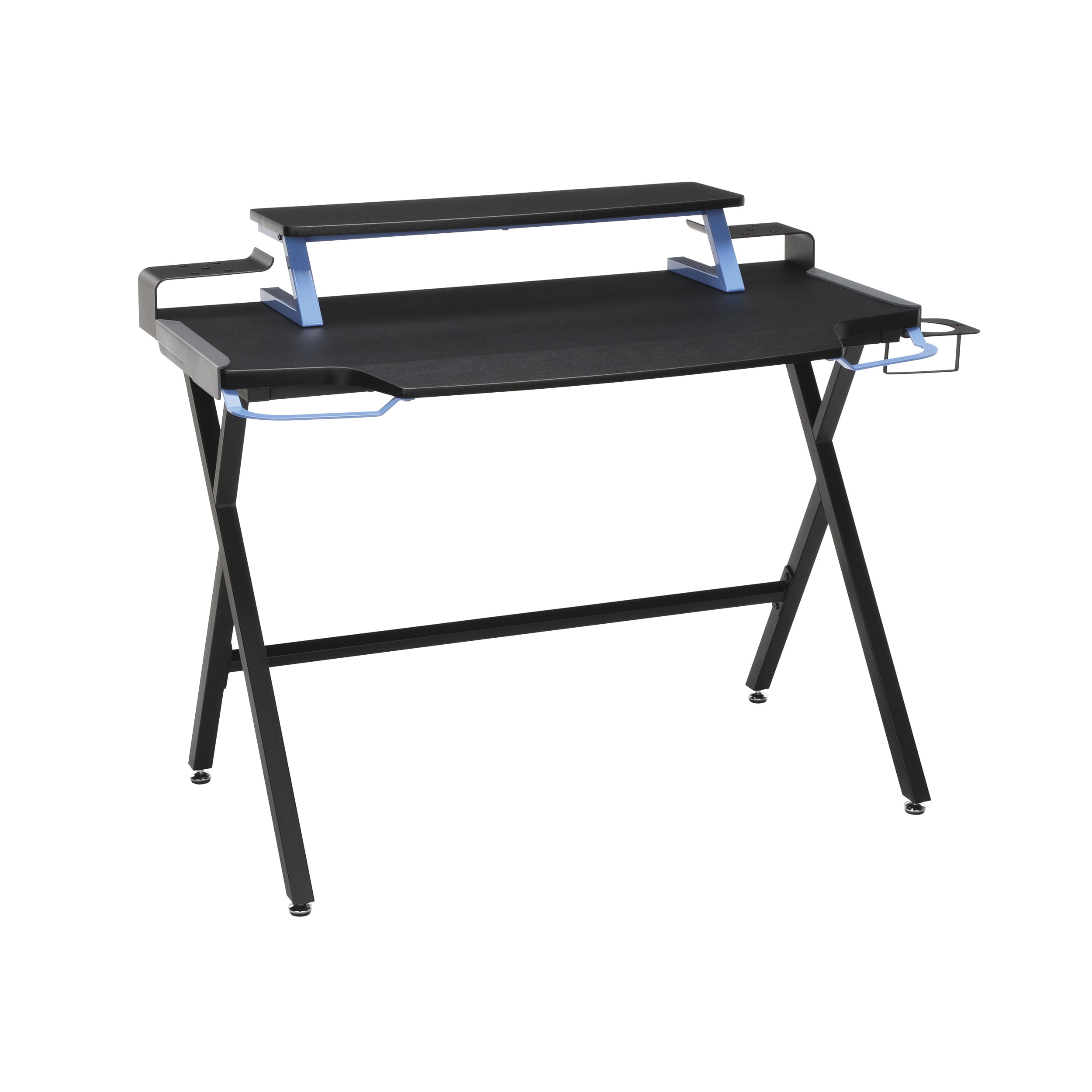 Res 1000 Gaming Computer Desk In Blue Rsp Blu Com