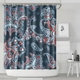 thumbnail image 2 of Vintage Floral Shower Curtain Elegant French Country Bathroom Decor 84x72 Inch Waterproof Quick-Dry Polyester Curtain with Rust-Proof Grommets & 12 Hooks, 2 of 4