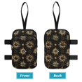 thumbnail image 3 of COEQINE Zippered Crutch Bag Broken Leg Crutch Bag Gold Sun Moon Star Forearm Crutch Storage Organizer, Walking Cane Pouch, Lightweight Organizer Pouch, for Women Men, 3 of 7
