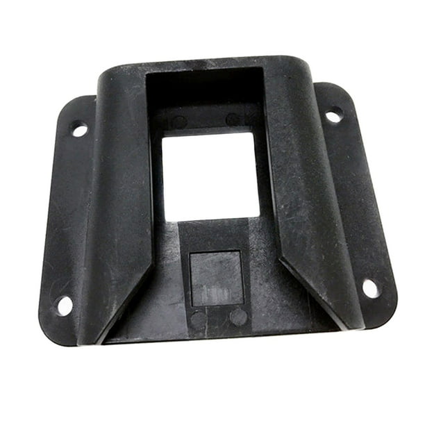 Biking Adaptador Rack para Bolsa de carga de plegable Use su bolsa sin marco 105x75mm Accesorios de soporte Negro Zulema Adaptador de cesta de bicicleta